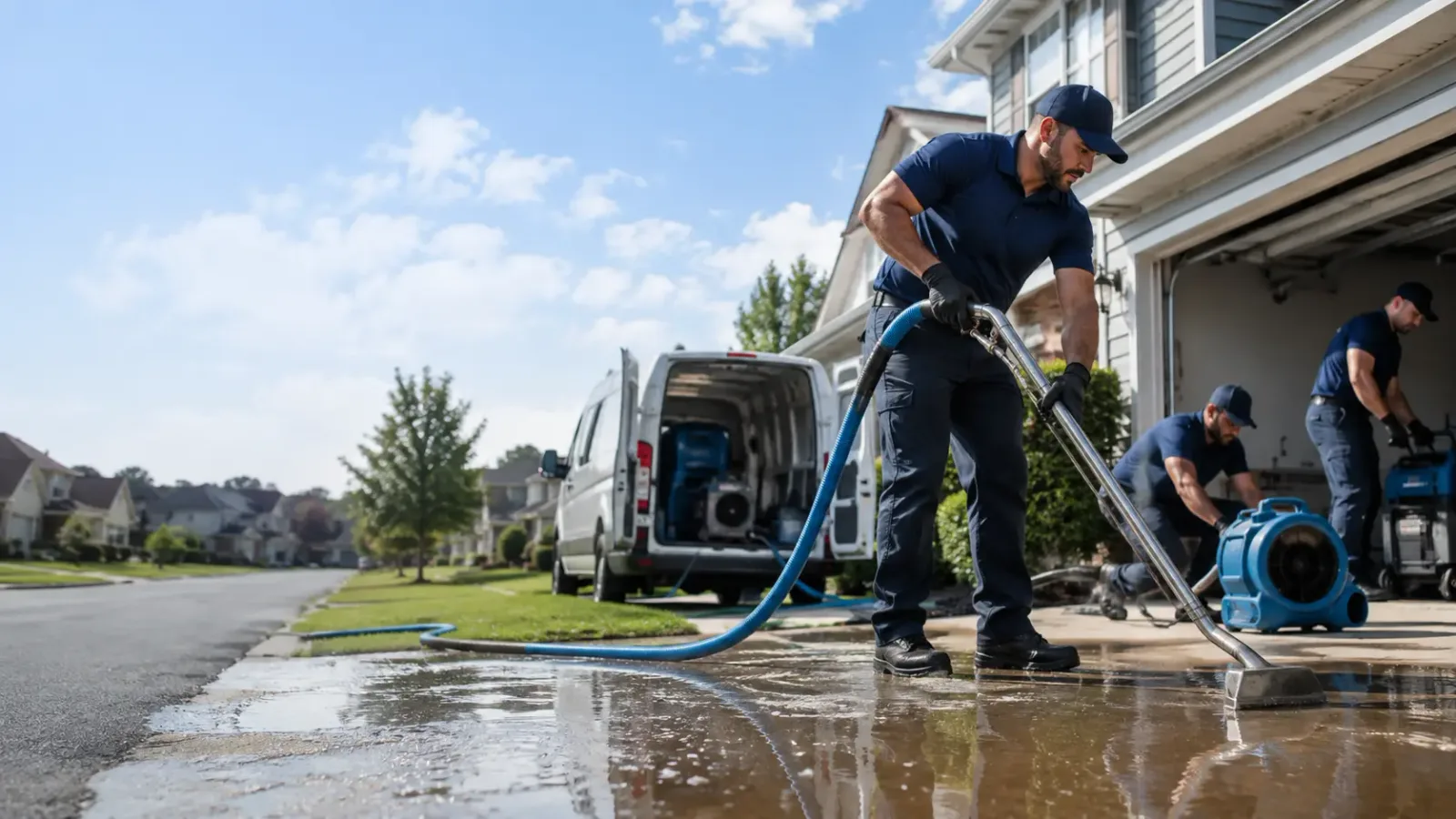 Flood Damage Restoration in Chandler, IN